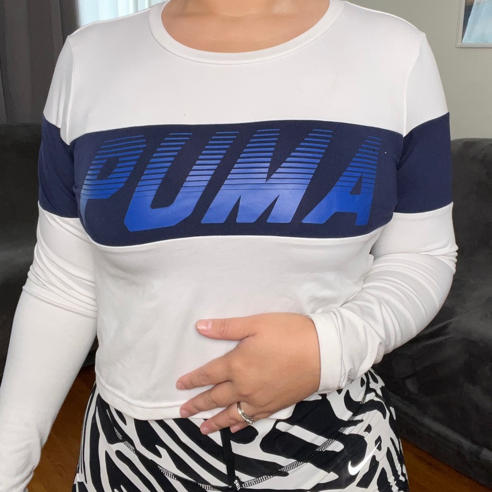 Puma gym workout crop